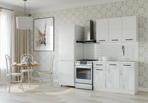 Кухонный гарнитур Бланка-1200 столешница 38 мм в Лангепасе - langepas.mebel-tymen.ru | фото