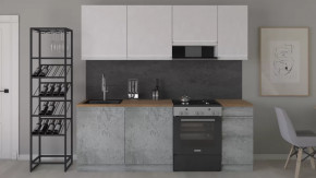 Кухонный гарнитур «Бронкс» длиной 220 см в Лангепасе - langepas.mebel-tymen.ru | фото