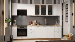 Кухонный гарнитур «Габриэлла» №1 Дуб крафт золотой/Сноу в Лангепасе - langepas.mebel-tymen.ru | фото