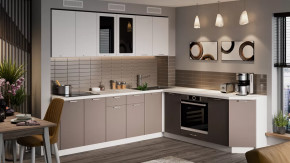 Кухонный гарнитур «Габриэлла» №11 Белый/Сноу/Муссон в Лангепасе - langepas.mebel-tymen.ru | фото