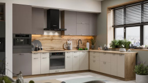 Кухонный гарнитур «Габриэлла» №29 Дуб Крафт золотой, Муссон, Крем в Лангепасе - langepas.mebel-tymen.ru | фото