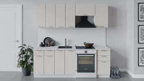 Кухонный гарнитур «Габриэлла» длиной 220 см Белый/Крем в Лангепасе - langepas.mebel-tymen.ru | фото