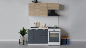 Кухонный гарнитур «Гранита» длиной 160 см в Лангепасе - langepas.mebel-tymen.ru | фото