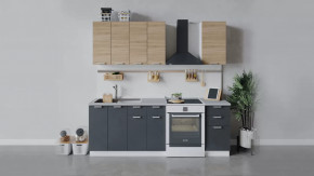 Кухонный гарнитур «Гранита» длиной 160 см в Лангепасе - langepas.mebel-tymen.ru | фото