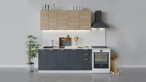 Кухонный гарнитур «Гранита» длиной 180 см в Лангепасе - langepas.mebel-tymen.ru | фото