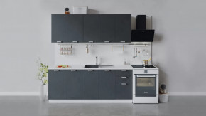 Кухонный гарнитур «Гранита» длиной 200 см в Лангепасе - langepas.mebel-tymen.ru | фото