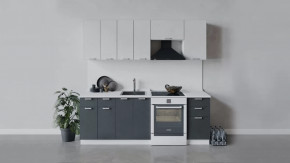 Кухонный гарнитур «Гранита» длиной 220 см в Лангепасе - langepas.mebel-tymen.ru | фото