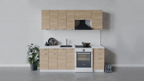 Кухонный гарнитур «Гранита» длиной 220 см в Лангепасе - langepas.mebel-tymen.ru | фото