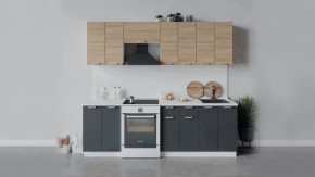 Кухонный гарнитур «Гранита» длиной 240 см в Лангепасе - langepas.mebel-tymen.ru | фото