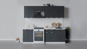 Кухонный гарнитур «Гранита» длиной 240 см в Лангепасе - langepas.mebel-tymen.ru | фото