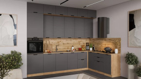 Кухонный гарнитур «Гренада» №20 Дуб Крафт золотой, Холст Вулкан в Лангепасе - langepas.mebel-tymen.ru | фото