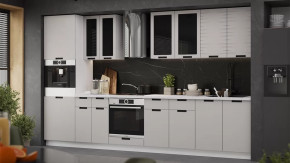 Кухонный гарнитур «Гренада» №5 Белый, Холст мокко в Лангепасе - langepas.mebel-tymen.ru | фото