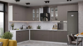 Кухонный гарнитур «Кимберли» №11 Белый, Муссон в Лангепасе - langepas.mebel-tymen.ru | фото