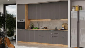 Кухонный гарнитур «Кимберли» №12 Дуб Крафт золотой, Муссон в Лангепасе - langepas.mebel-tymen.ru | фото