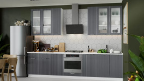 Кухонный гарнитур «Кимберли» №13 Белый, Титан в Лангепасе - langepas.mebel-tymen.ru | фото