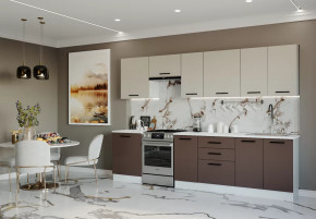 Кухонный гарнитур Латте-3000 столешница 26 мм в Лангепасе - langepas.mebel-tymen.ru | фото