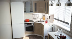 Кухонный гарнитур Лира литл 1500х1200 мм в Лангепасе - langepas.mebel-tymen.ru | фото