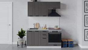 Кухонный гарнитур «Лорас» длиной 160 см со шкафом НБ в Лангепасе - langepas.mebel-tymen.ru | фото