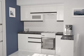 Кухонный гарнитур Лотос ультра 2000 мм в Лангепасе - langepas.mebel-tymen.ru | фото