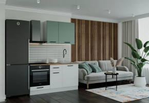 Кухонный гарнитур Муссон-1600 столешница 38 мм в Лангепасе - langepas.mebel-tymen.ru | фото