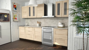 Кухонный гарнитур Ника компакт 2200 мм в Лангепасе - langepas.mebel-tymen.ru | фото