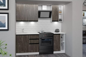 Кухонный гарнитур Ноктюрн медиум 1400 мм в Лангепасе - langepas.mebel-tymen.ru | фото