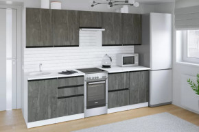 Кухонный гарнитур Ноктюрн мега 2500 мм в Лангепасе - langepas.mebel-tymen.ru | фото