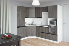 Кухонный гарнитур Ноктюрн оптима 1800х2400 мм в Лангепасе - langepas.mebel-tymen.ru | фото