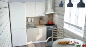 Кухонный гарнитур Ольга мини 1 1000 мм в Лангепасе - langepas.mebel-tymen.ru | фото