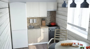 Кухонный гарнитур Ольга нормал 2 1500 мм в Лангепасе - langepas.mebel-tymen.ru | фото