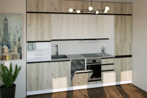 Кухонный гарнитур Паола люкс 3000 мм в Лангепасе - langepas.mebel-tymen.ru | фото