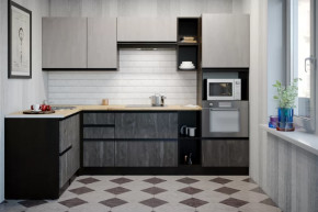 Кухонный гарнитур Симфония мега прайм 1500х2700 мм в Лангепасе - langepas.mebel-tymen.ru | фото