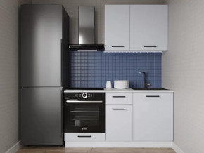 Кухонный гарнитур Смоки-1600 МДФ столешница 26 мм в Лангепасе - langepas.mebel-tymen.ru | фото