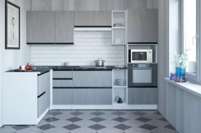 Кухонный гарнитур Сюита мега прайм 1500х2700 мм в Лангепасе - langepas.mebel-tymen.ru | фото