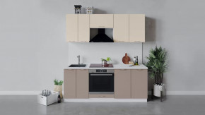 Кухонный гарнитур «Весна» длиной 200 см со шкафом НБ в Лангепасе - langepas.mebel-tymen.ru | фото