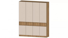 Ленора Шкаф 4х ств. Дуб вотан/Кашемир в Лангепасе - langepas.mebel-tymen.ru | фото