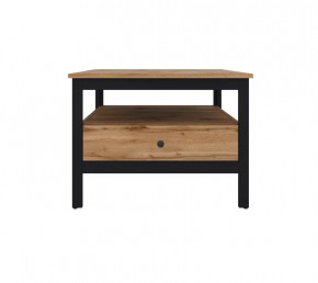 LOFT стол журнальный LAW (Дуб вотан/Черный) в Лангепасе - langepas.mebel-tymen.ru | фото
