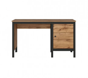 LOFT стол письменный BIU/130 (Дуб вотан/Черный) в Лангепасе - langepas.mebel-tymen.ru | фото