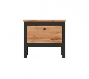 LOFT тумба KOM1K/55 (Дуб вотан/Черный) в Лангепасе - langepas.mebel-tymen.ru | фото