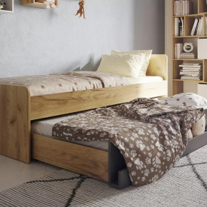 Лойс 80 Кровать со спинкой в Лангепасе - langepas.mebel-tymen.ru | фото