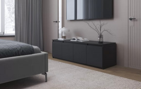 Модульная гостиная Берген Диамант серый в Лангепасе - langepas.mebel-tymen.ru | фото