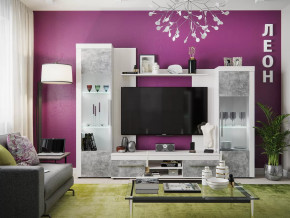Модульная гостиная Леон в Лангепасе - langepas.mebel-tymen.ru | фото
