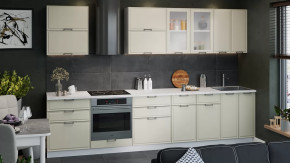 Модульная кухня «Белладжио» Белый, Софт панакота в Лангепасе - langepas.mebel-tymen.ru | фото