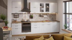 Модульная кухня «Кимберли» Дуб Крафт золотой, Сноу в Лангепасе - langepas.mebel-tymen.ru | фото