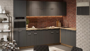 Модульная кухня «Кимберли» Дуб Крафт золотой, Титан в Лангепасе - langepas.mebel-tymen.ru | фото