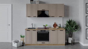 Модульная кухня «Лорас» Дуб крафт золотой/Холст латте в Лангепасе - langepas.mebel-tymen.ru | фото