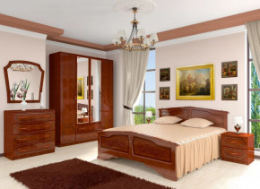 Модульная спальня Лакированный орех в Лангепасе - langepas.mebel-tymen.ru | фото