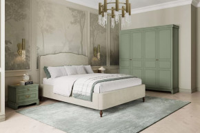 Модульная спальня Лорето Лак Зелёный самшит в Лангепасе - langepas.mebel-tymen.ru | фото