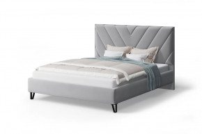 Мягкая кровать Аделия, 1600*2000 мм, серый в Лангепасе - langepas.mebel-tymen.ru | фото