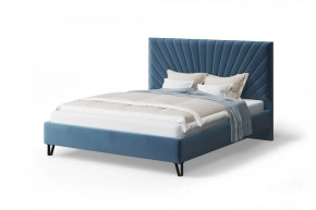Мягкая кровать Сильвия, 1400*2000 мм, синий в Лангепасе - langepas.mebel-tymen.ru | фото